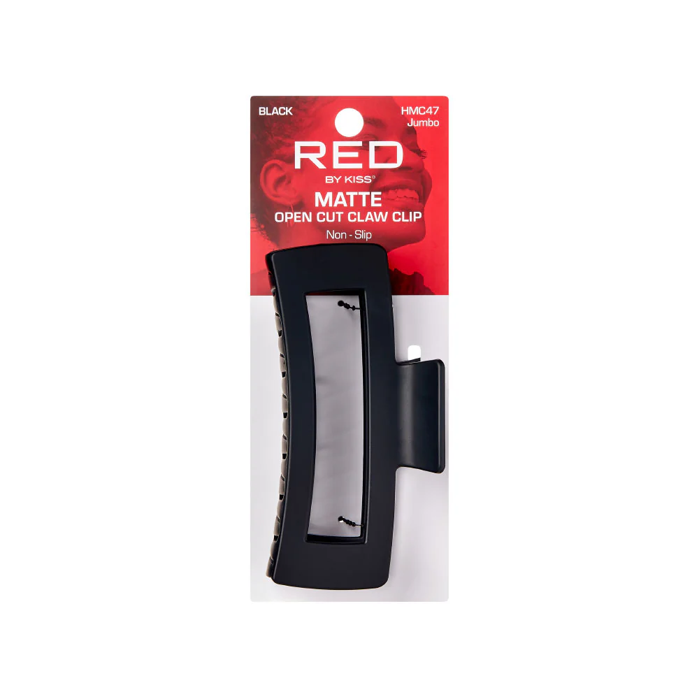 RED by KISS Matte Open Cut Claw Clip - Image 3