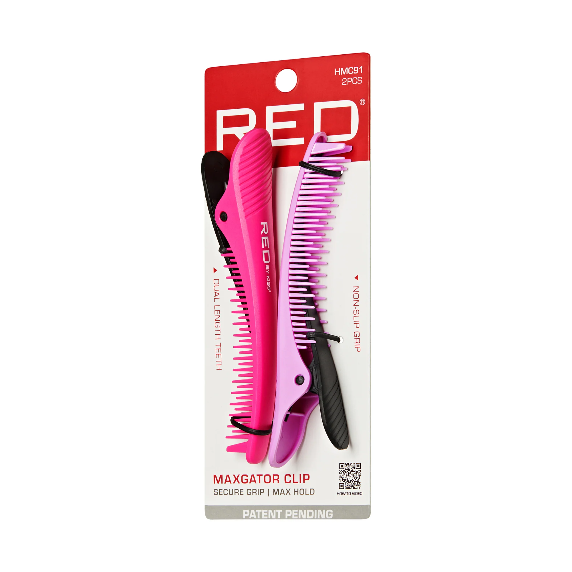 RED by KISS Maxgator Hair Clips for Styling Thick Hair – 2 Pack - Image 8