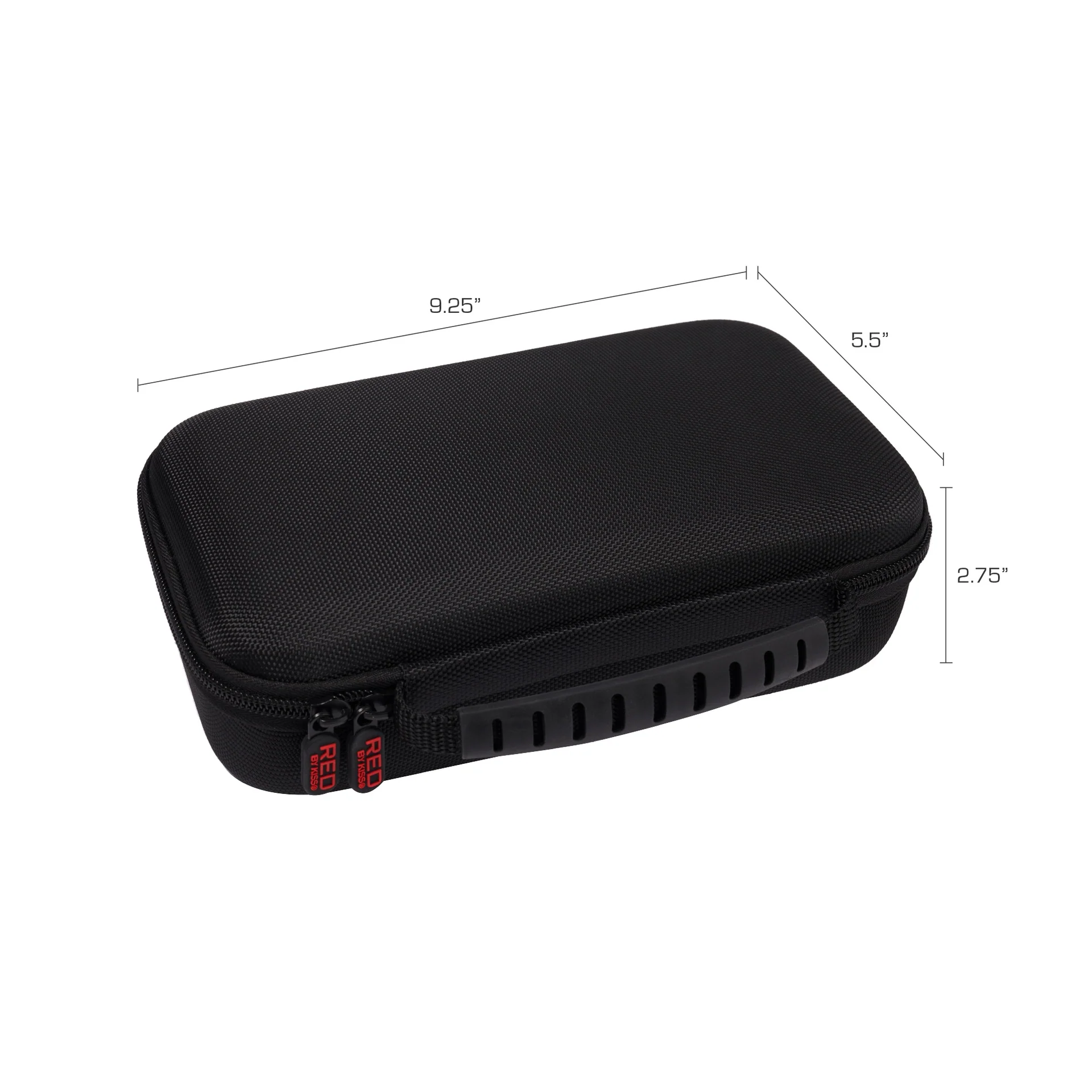 RED by KISS Men Grooming Portable Travel Pouch (Black) - Image 5