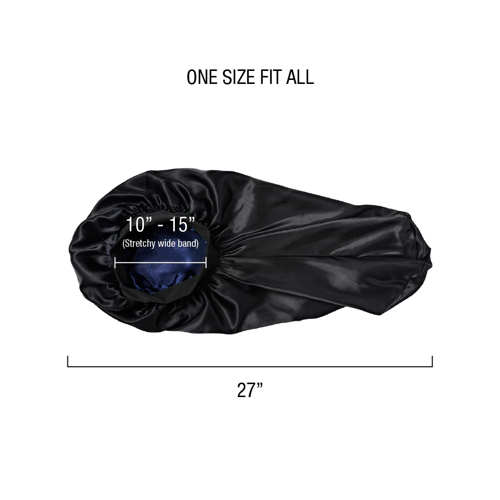 RED by KISS Men's Silky Satin Bonnet – Regular & Braid Size - Image 21