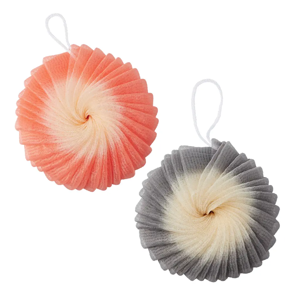 éclat Mesh Bath Sponge Loofah - Soft Exfoliating Shower Pouf Balls - Image 37