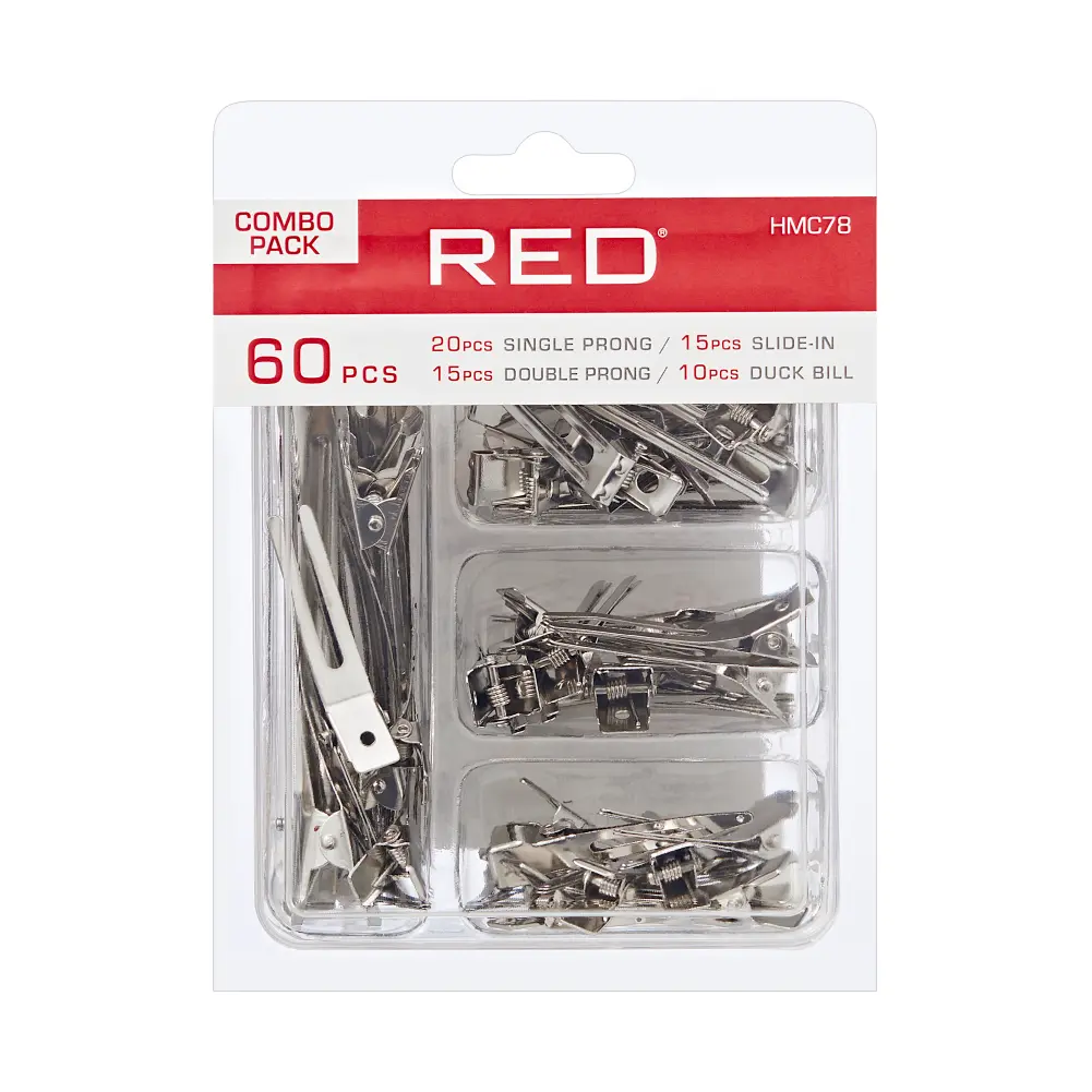 RED by KISS Metal Hair Sectioning Clip Combo - Image 12