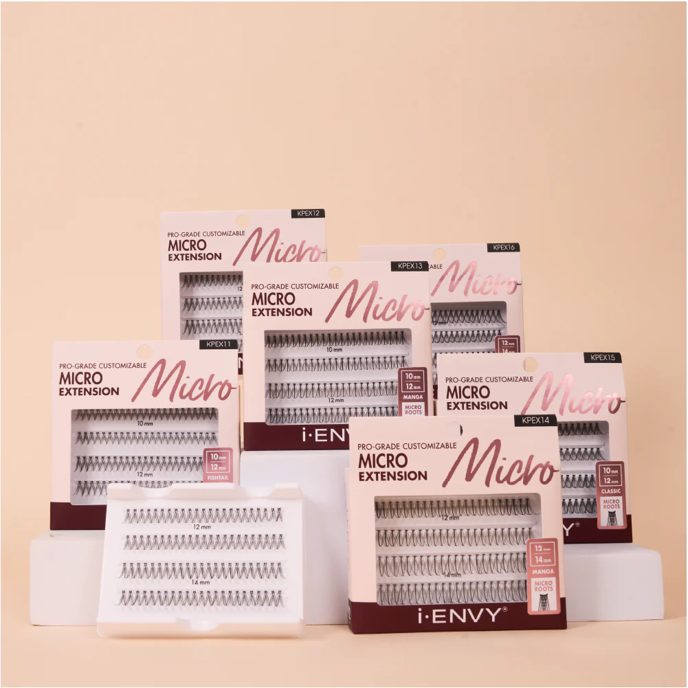 I-ENVY Micro Extension Lash Clusters - 92pcs - Image 37