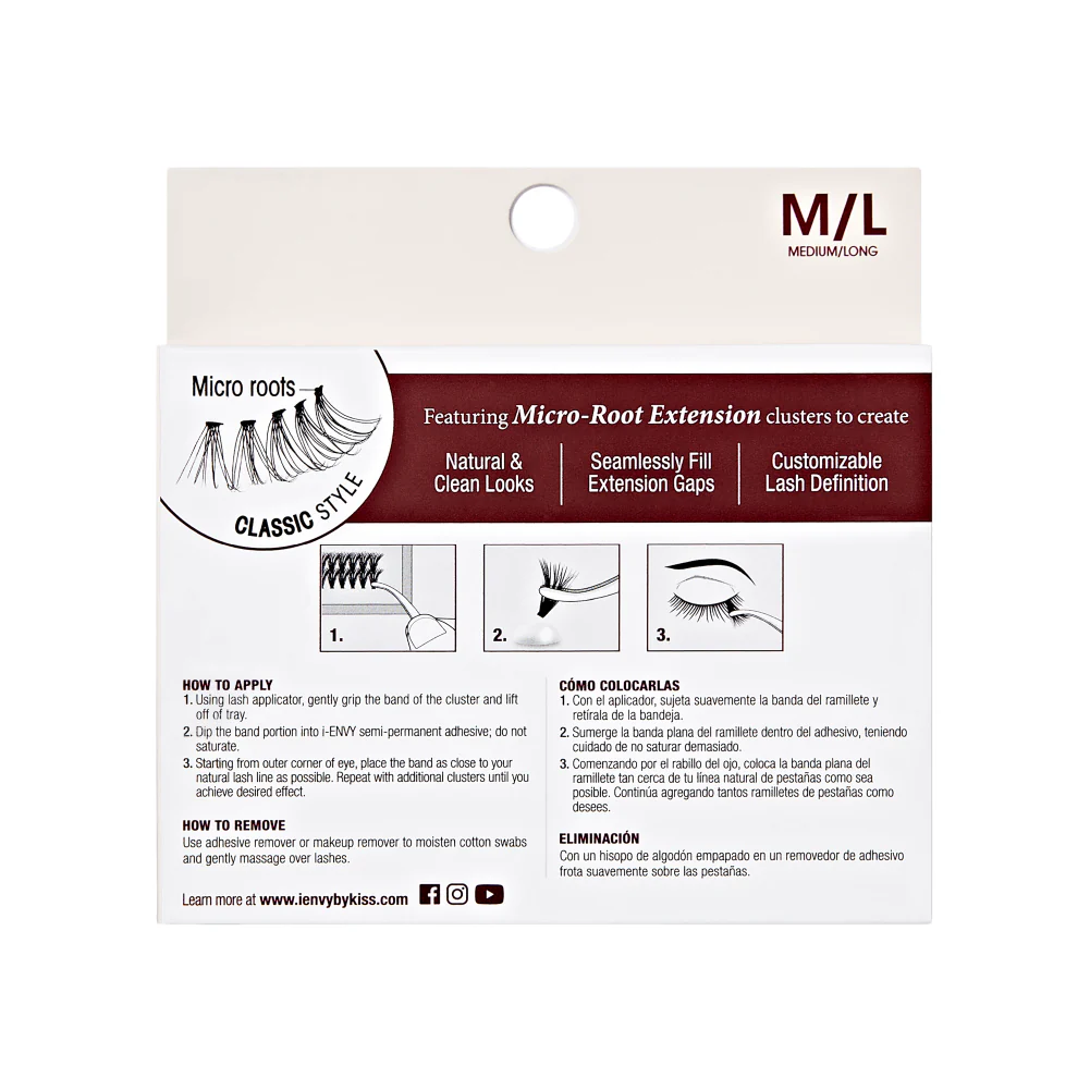 I-ENVY Micro Extension Lash Clusters - 92pcs - Image 47