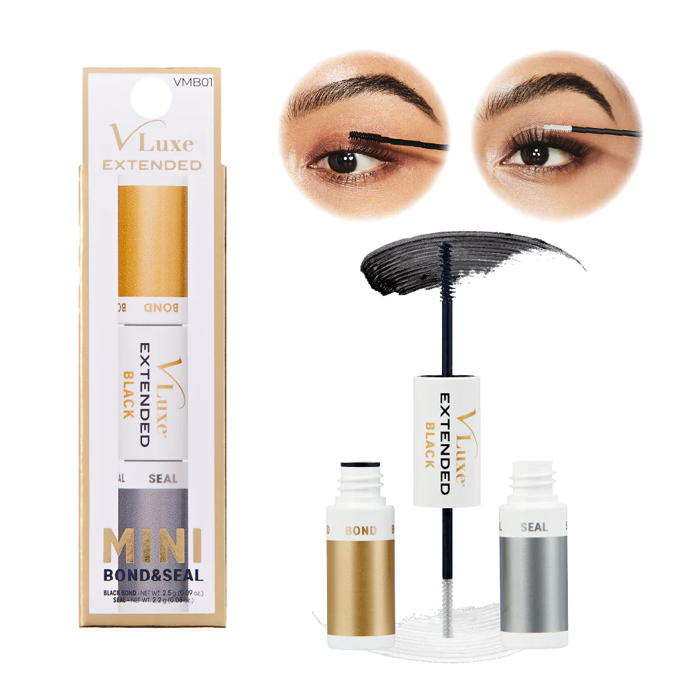 VLuxe By i•ENVY Mini Bond & Seal Lash Glue – Dual-Ended, Waterproof Adhesive with Biotin & Vitamin E for Lash Extensions & Clusters - Image 20