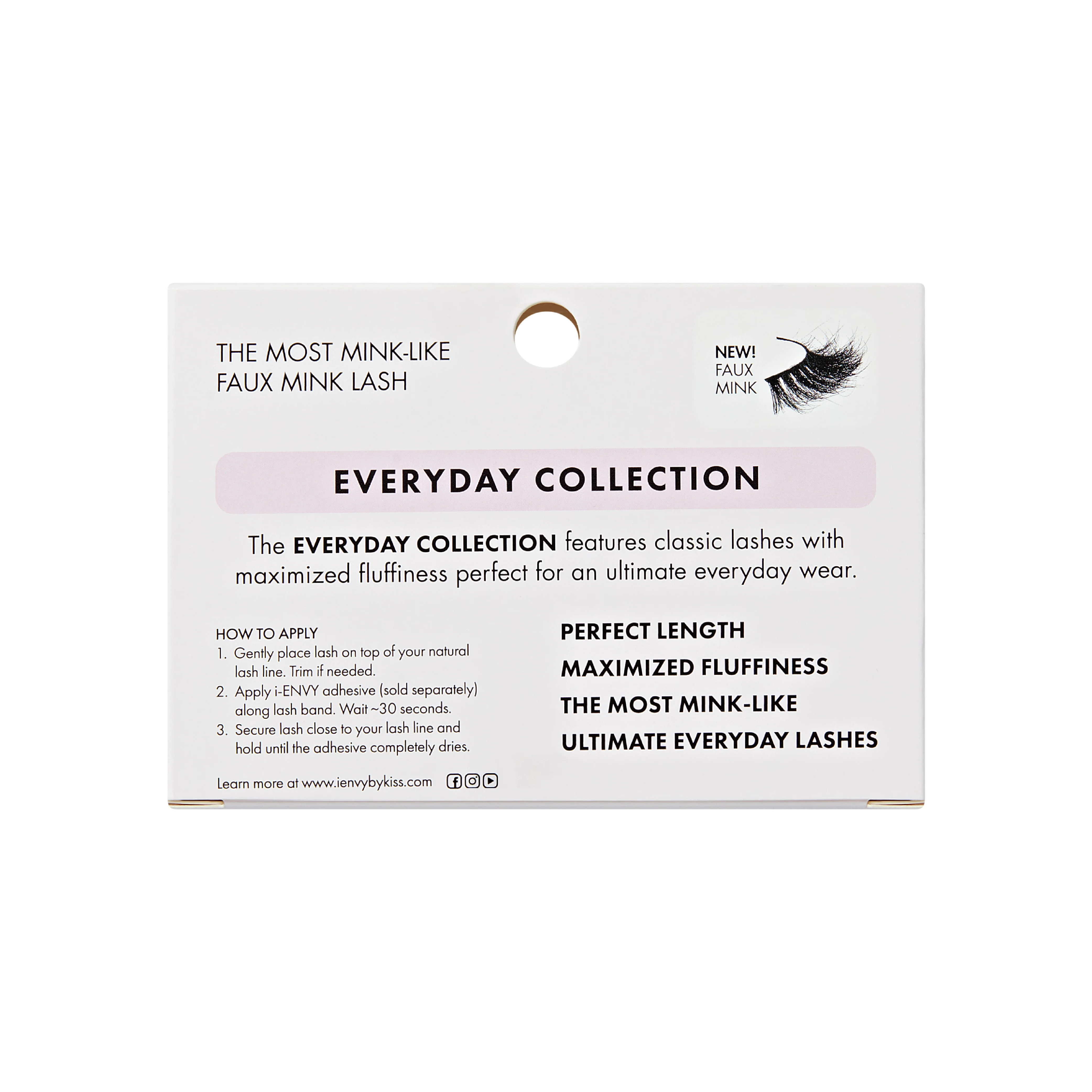 I-ENVY Mink Impact Everyday Collection - 100% Vegan Faux Mink Lashes - Image 8