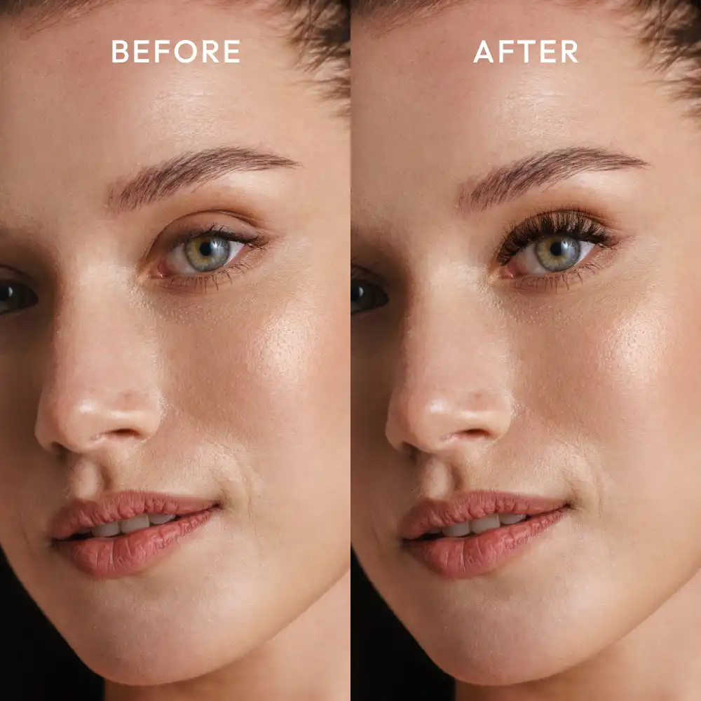 I-ENVY Mink Impact Lite Clear Band Vegan Faux Mink Strip Lash - Image 100