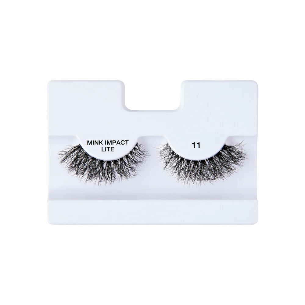 I-ENVY Mink Impact Lite Clear Band Vegan Faux Mink Strip Lash - Image 117