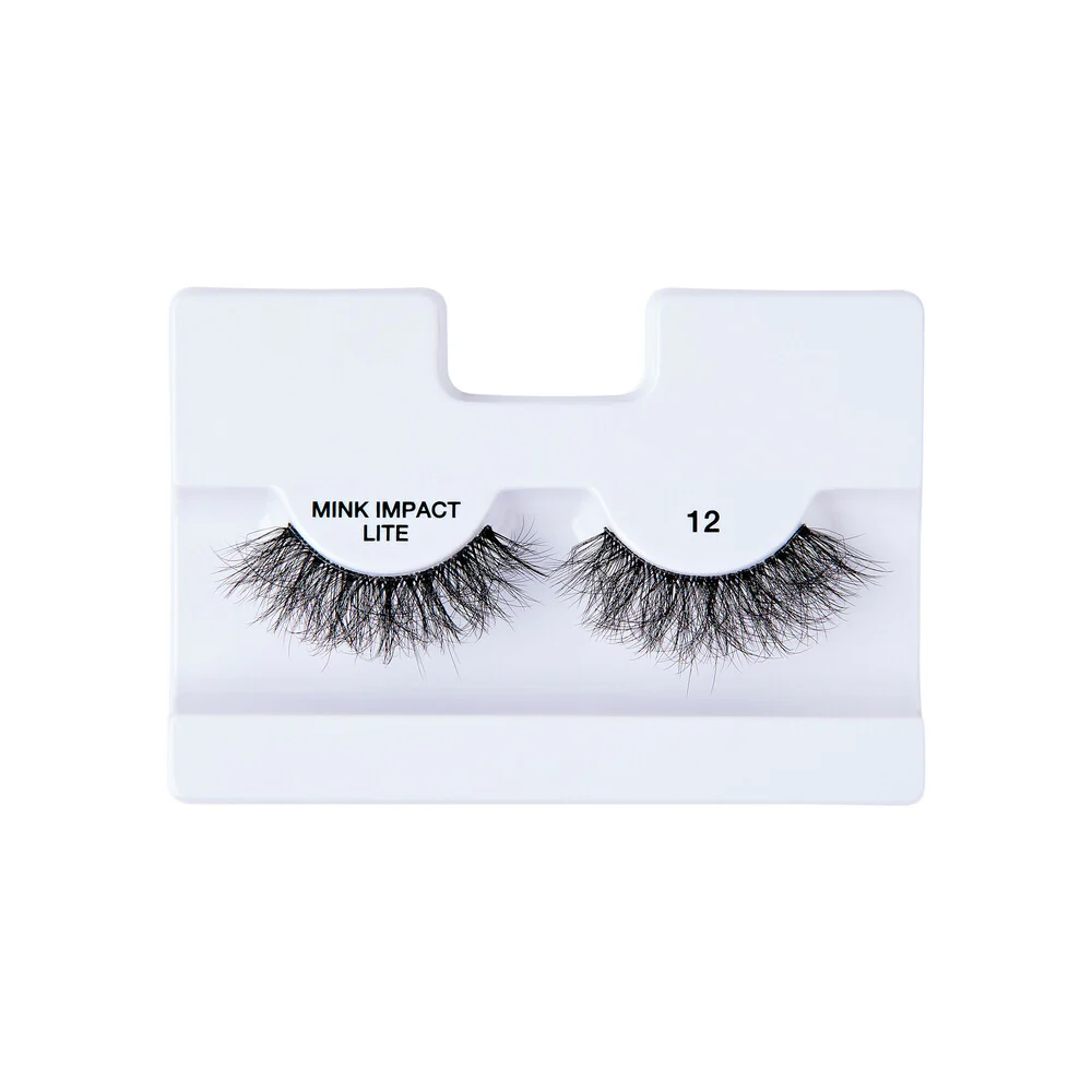 I-ENVY Mink Impact Lite Clear Band Vegan Faux Mink Strip Lash - Image 128