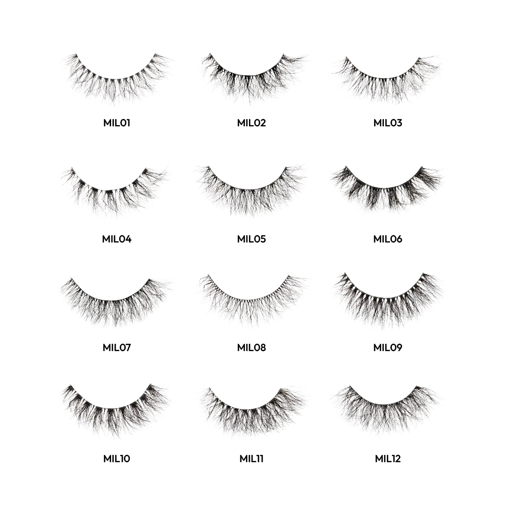 I-ENVY Mink Impact Lite Clear Band Vegan Faux Mink Strip Lash - Image 15