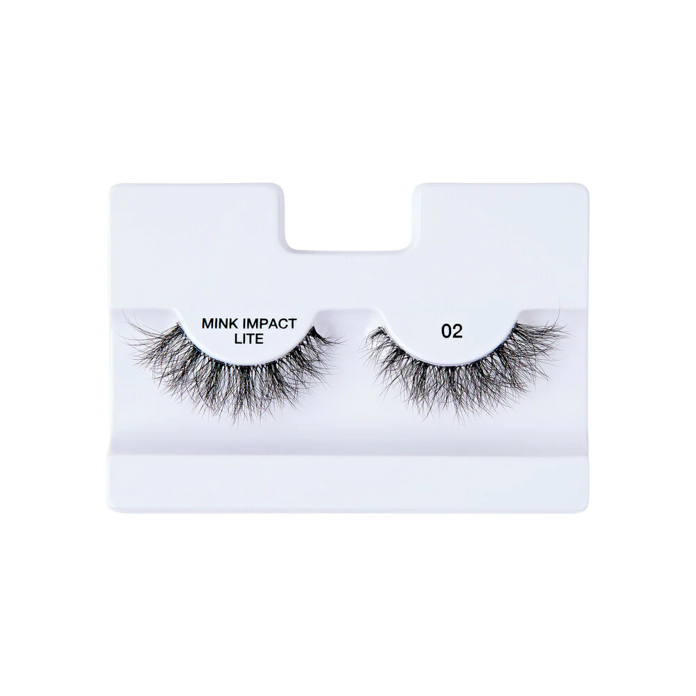 I-ENVY Mink Impact Lite Clear Band Vegan Faux Mink Strip Lash - Image 18