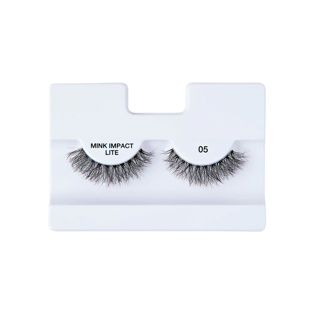 I-ENVY Mink Impact Lite Clear Band Vegan Faux Mink Strip Lash - Image 51