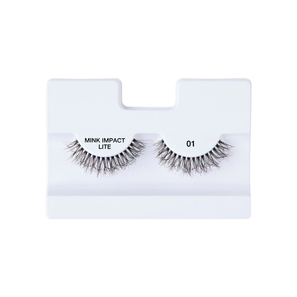 I-ENVY Mink Impact Lite Clear Band Vegan Faux Mink Strip Lash - Image 7