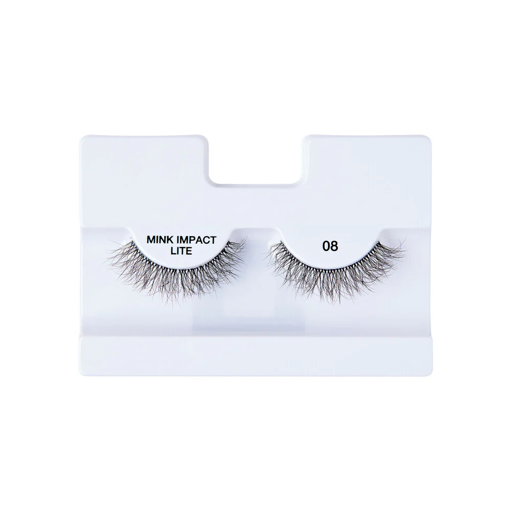 I-ENVY Mink Impact Lite Clear Band Vegan Faux Mink Strip Lash - Image 84