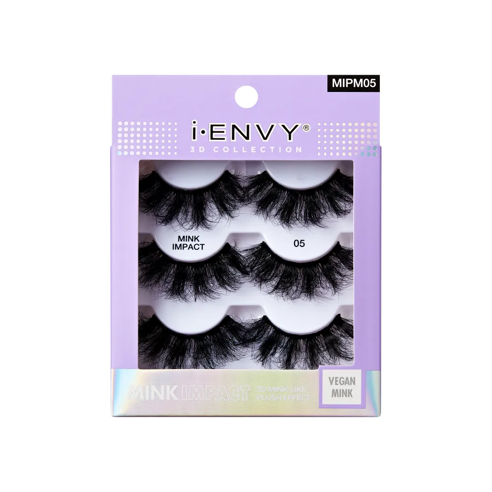I-ENVY Mink Impact Multipack Vegan Strip Lashes - Image 11