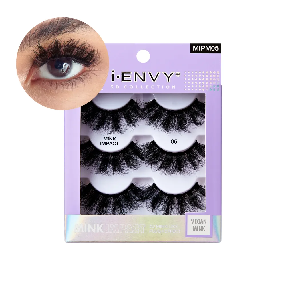 I-ENVY Mink Impact Multipack Vegan Strip Lashes - Image 14