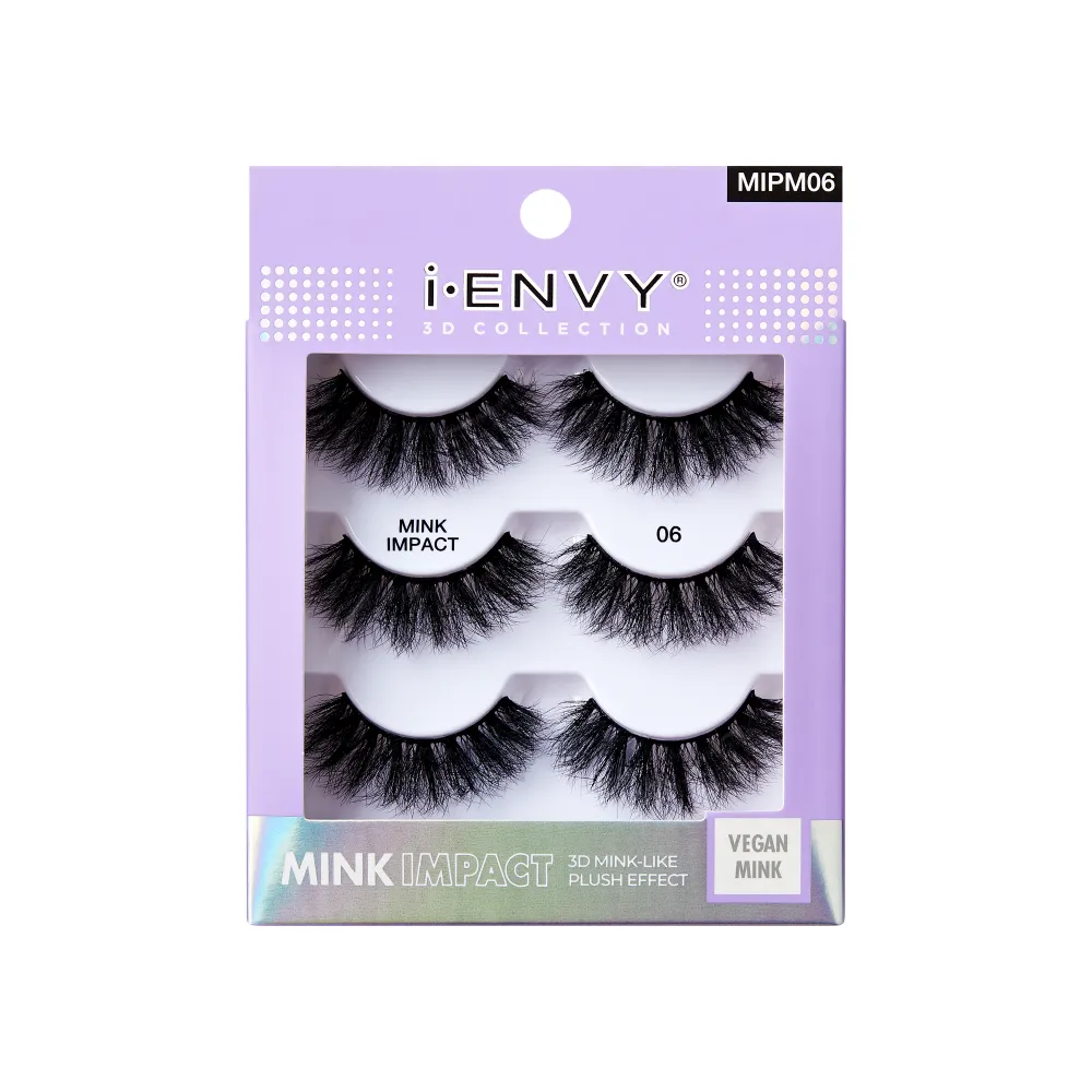 I-ENVY Mink Impact Multipack Vegan Strip Lashes - Image 19