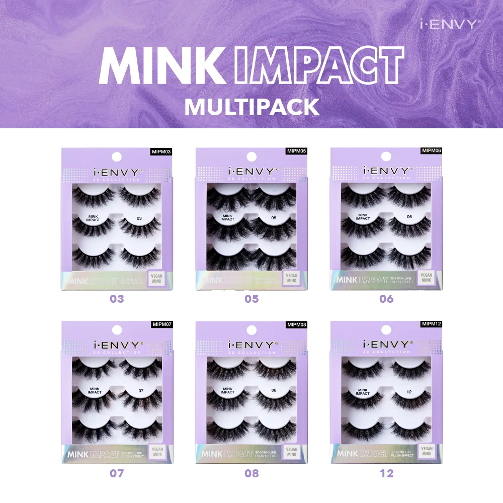I-ENVY Mink Impact Multipack Vegan Strip Lashes - Image 31