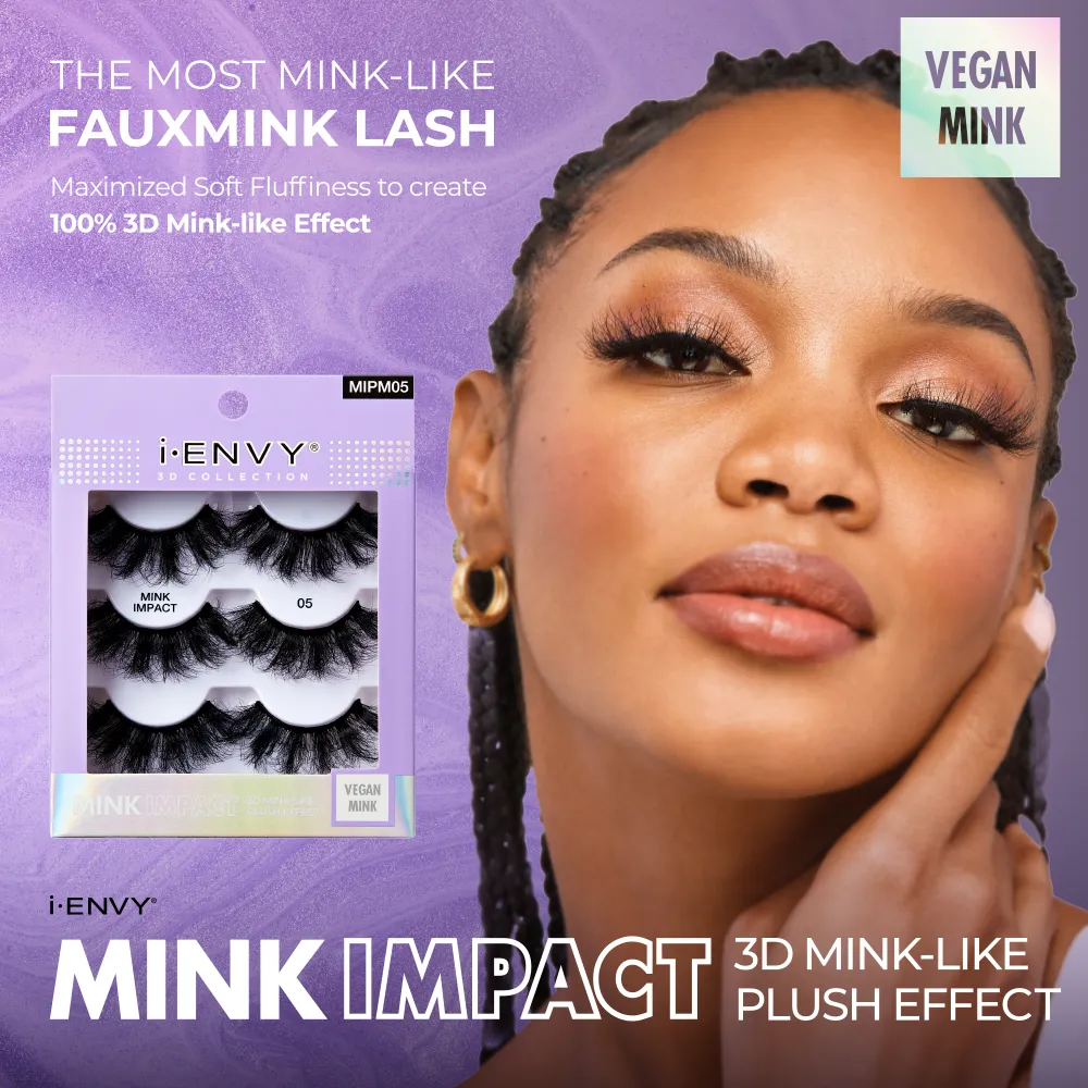 I-ENVY Mink Impact Multipack Vegan Strip Lashes - Image 9