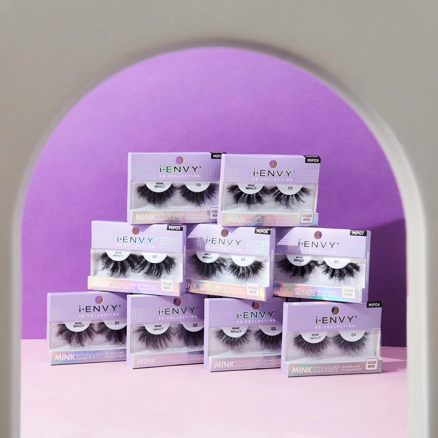 I-ENVY Mink Impact Strip Lashes - Image 13