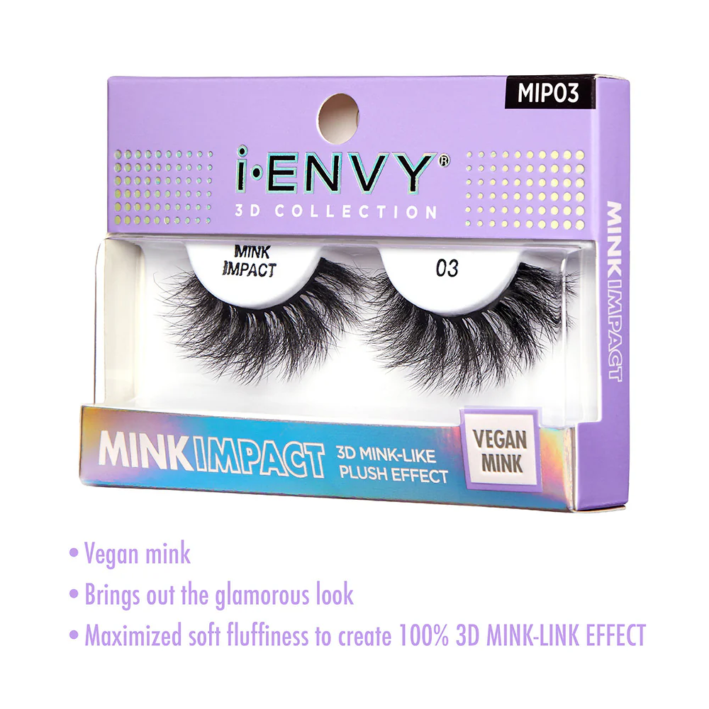 I-ENVY Mink Impact Strip Lashes - Image 17