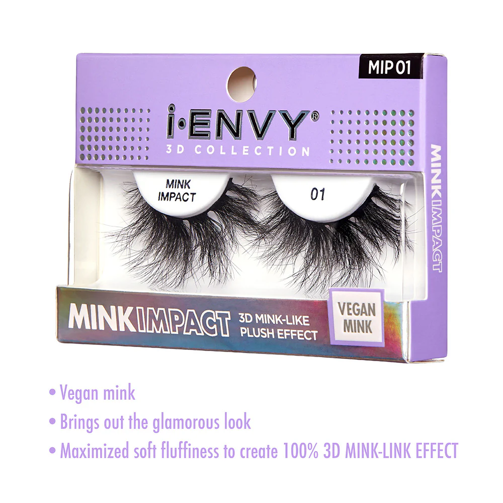 I-ENVY Mink Impact Strip Lashes - Image 4