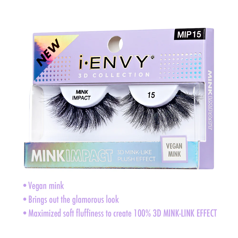 I-ENVY Mink Impact Strip Lashes - Image 91