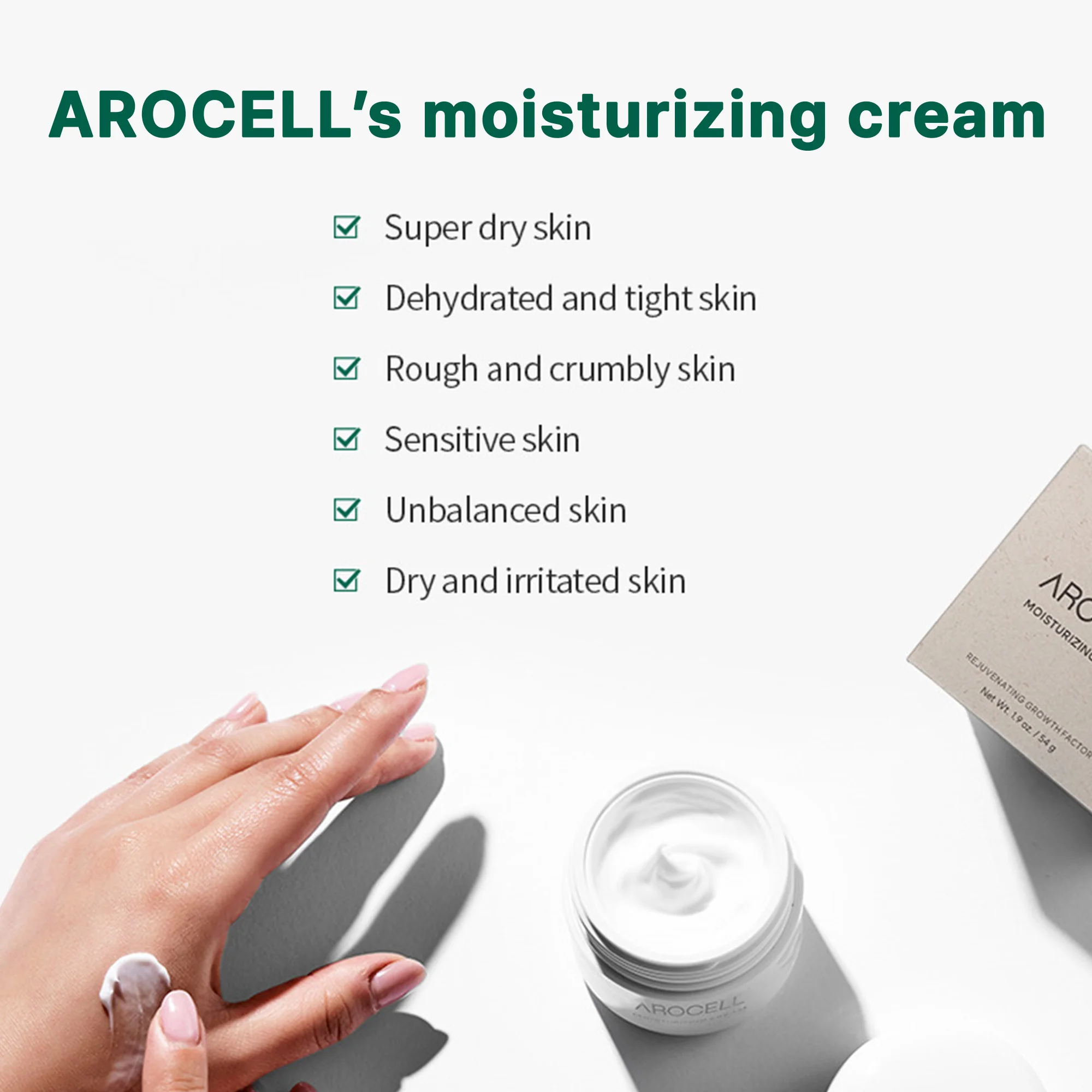 Arocell Moisturizing Cream – Deep Hydration & Barrier Repair - Image 2