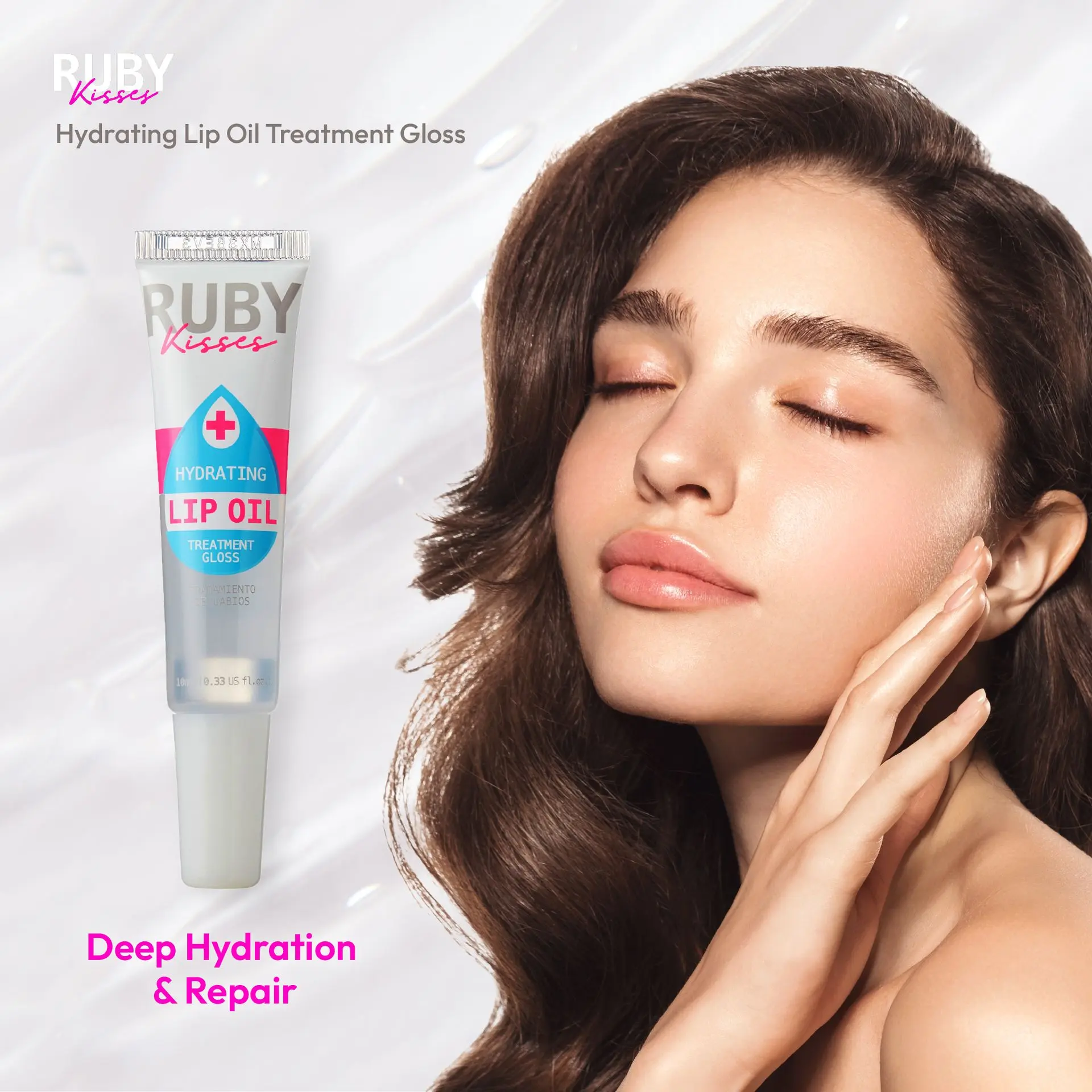 Ivy Beauty Moisturizing & Healing Hydrating Clear Lip Oil Treatment - Image 3