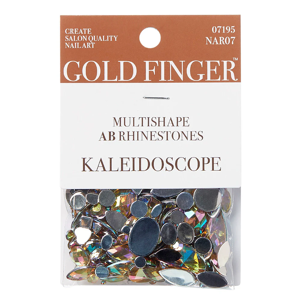 Gold Finger Multishape AB Rhinestones - Image 10