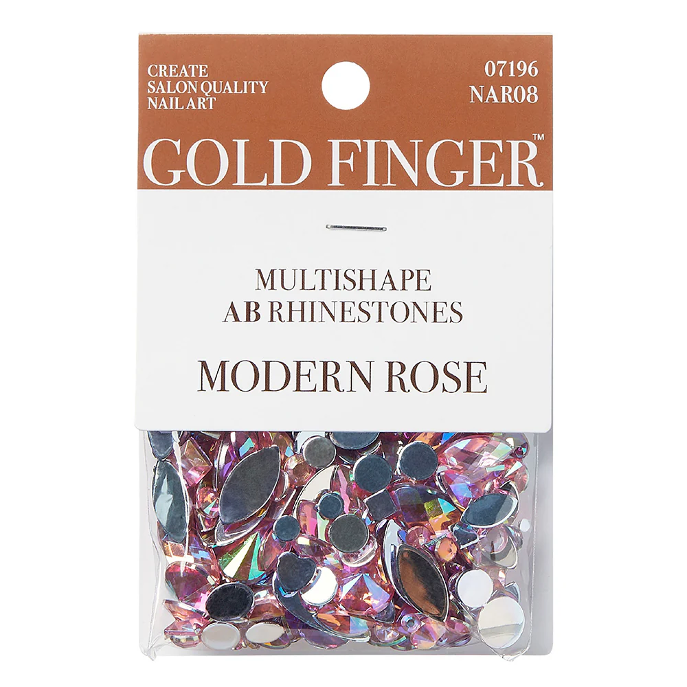 Gold Finger Multishape AB Rhinestones - Image 20