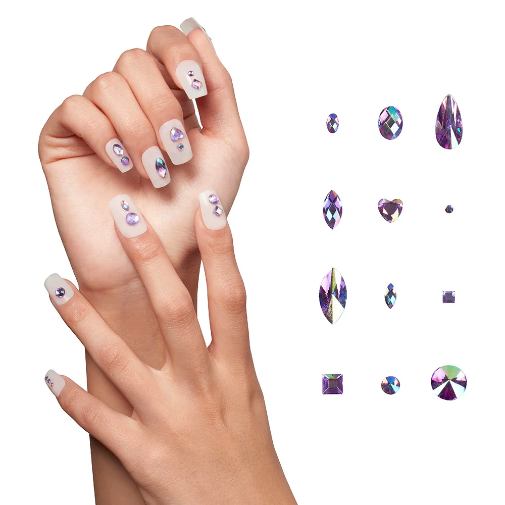 Gold Finger Multishape AB Rhinestones - Image 25