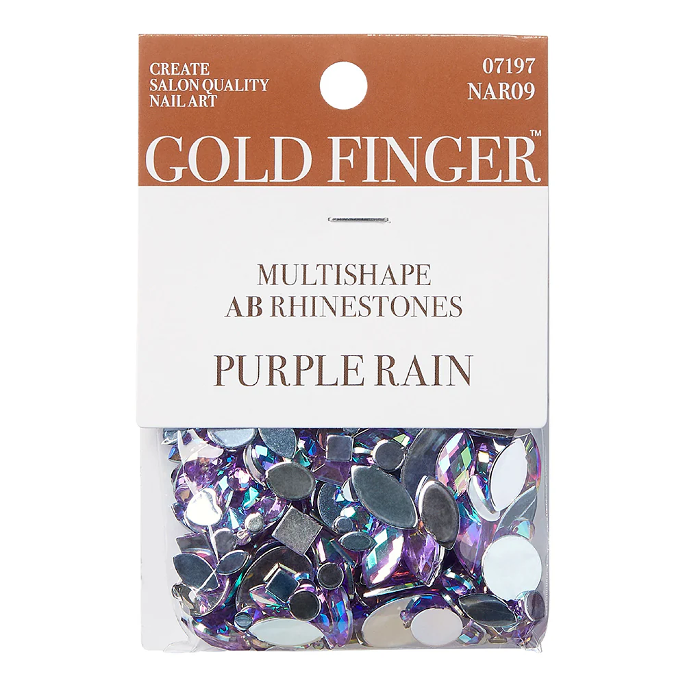 Gold Finger Multishape AB Rhinestones - Image 30