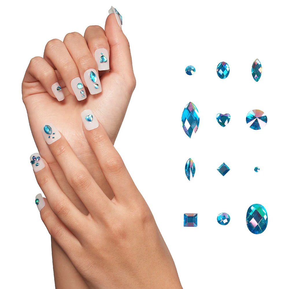 Gold Finger Multishape AB Rhinestones - Image 45