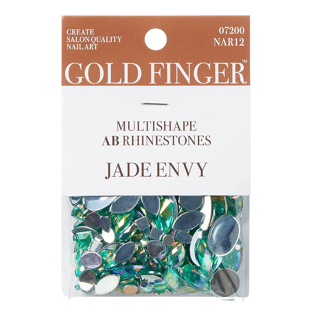 Gold Finger Multishape AB Rhinestones - Image 60