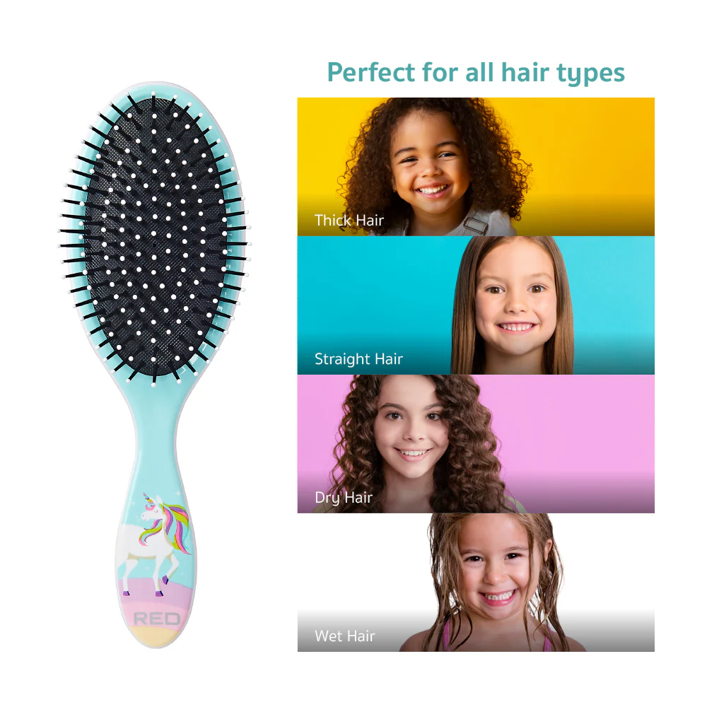 RED by KISS Mythical Animals Oval Detangling Brush - Image 10