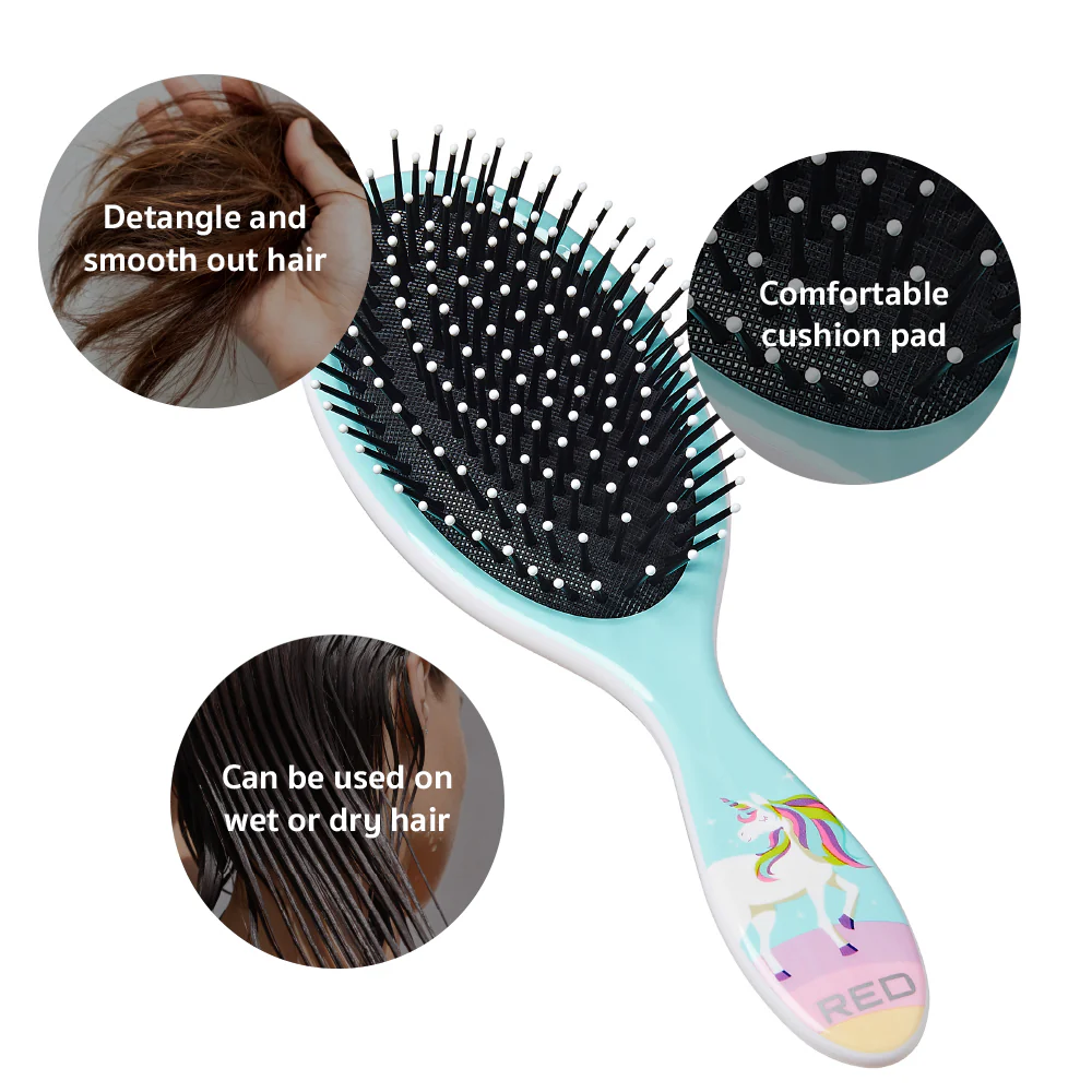 RED by KISS Mythical Animals Oval Detangling Brush - Image 6