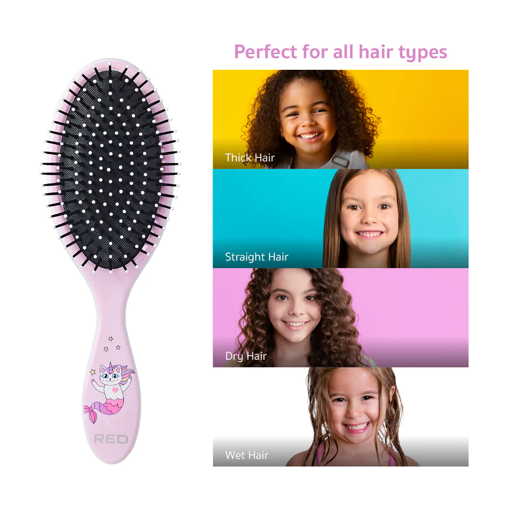 RED by KISS Mythical Animals Oval Detangling Brush - Image 9