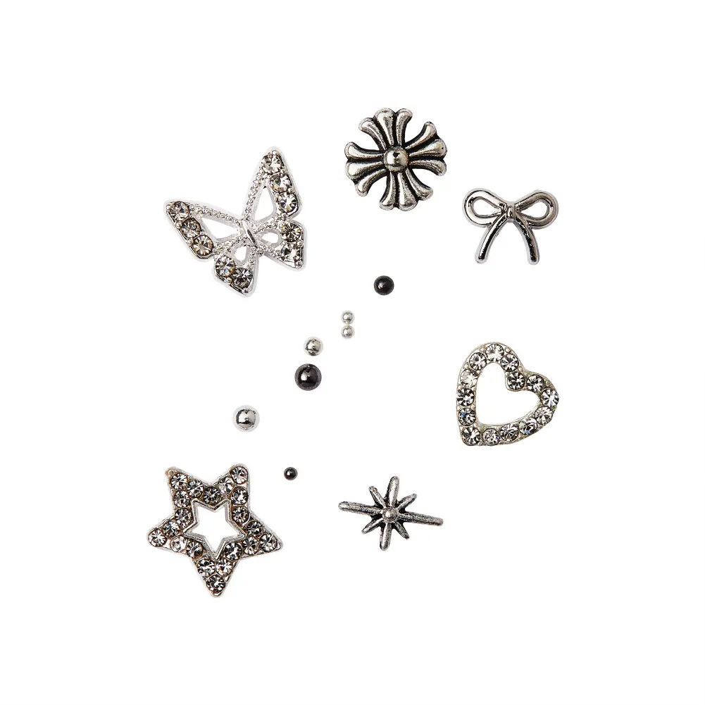 KISS Nail Art Charms Kit – 3D Nail Decorations & Charms for Gel, Acrylic & Press-On Nails - Image 16