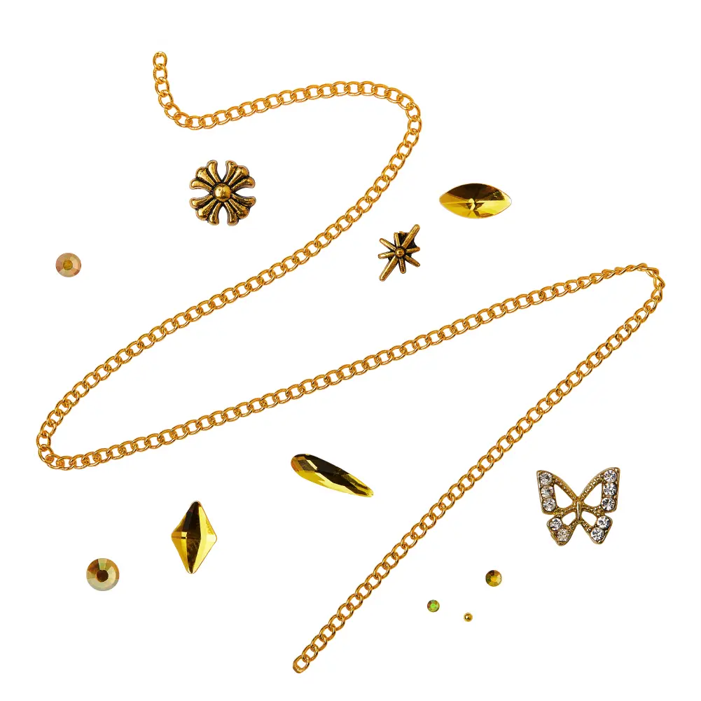 KISS Nail Art Charms Kit – 3D Nail Decorations & Charms for Gel, Acrylic & Press-On Nails - Image 17