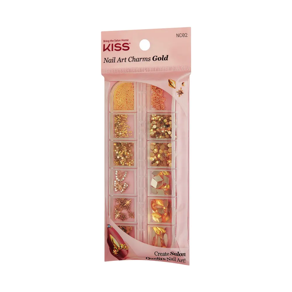 KISS Nail Art Charms Kit – 3D Nail Decorations & Charms for Gel, Acrylic & Press-On Nails - Image 23