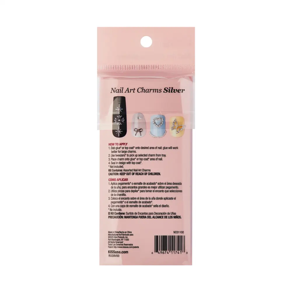KISS Nail Art Charms Kit – 3D Nail Decorations & Charms for Gel, Acrylic & Press-On Nails - Image 25