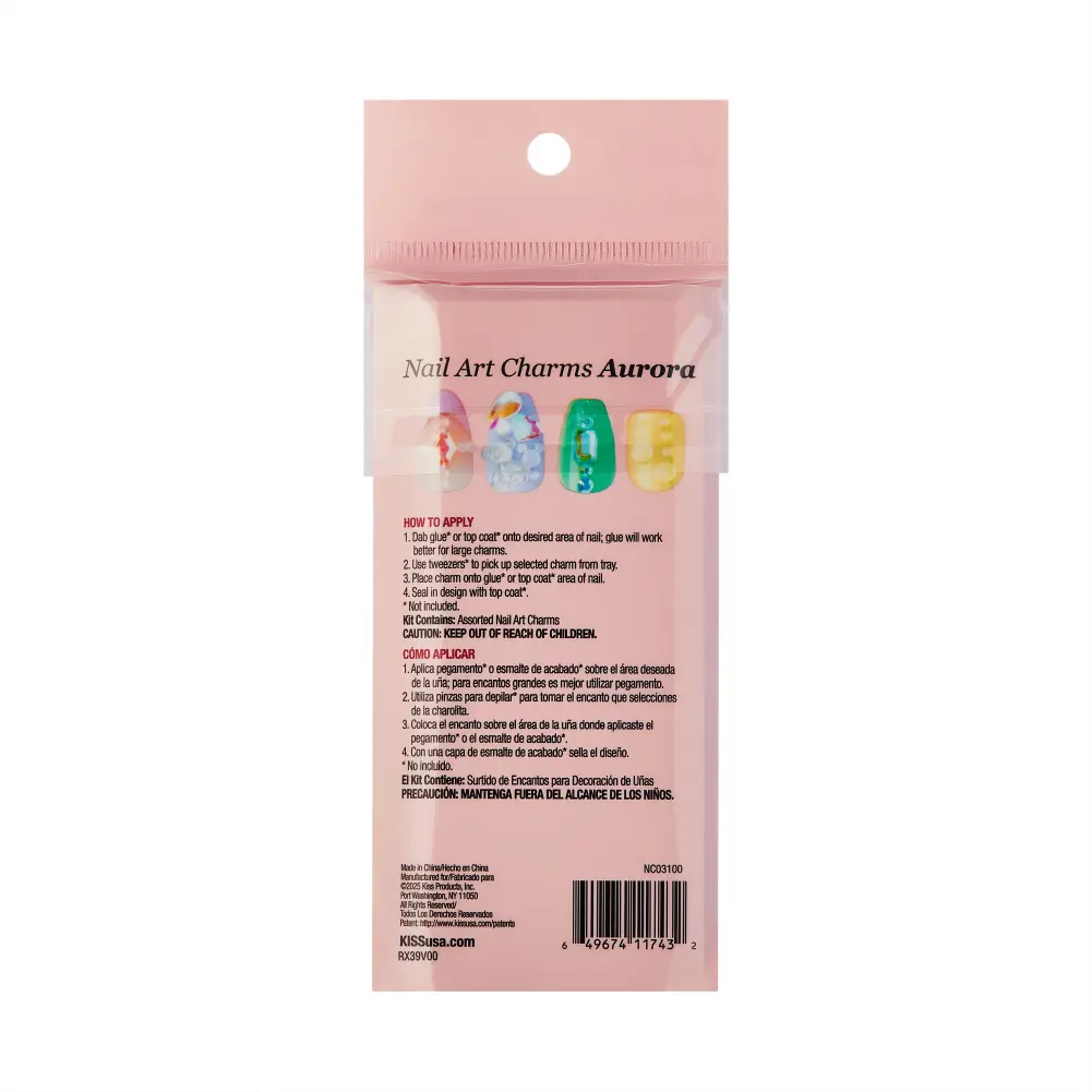 KISS Nail Art Charms Kit – 3D Nail Decorations & Charms for Gel, Acrylic & Press-On Nails - Image 27