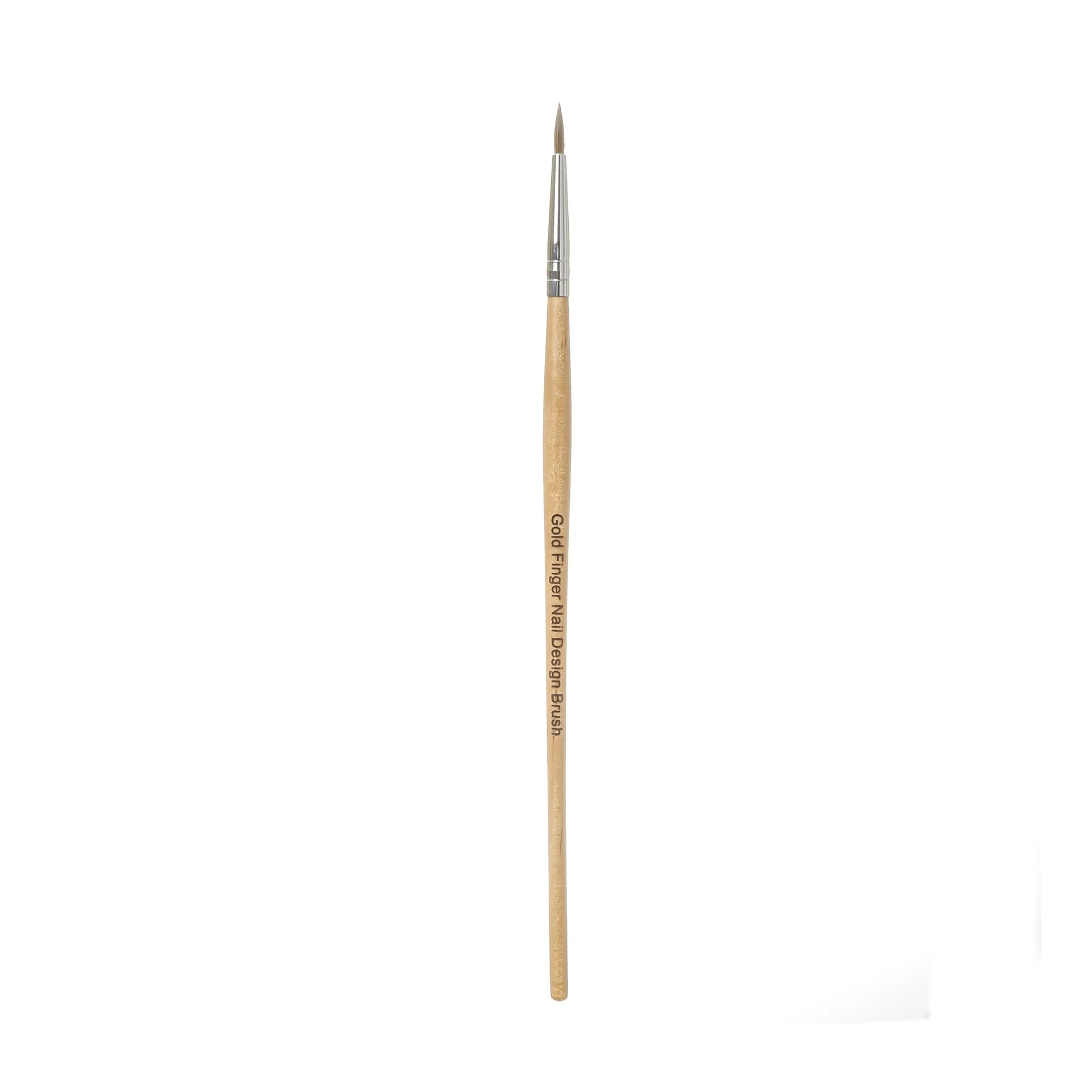 Gold Finger Nail Design Brush - Image 2