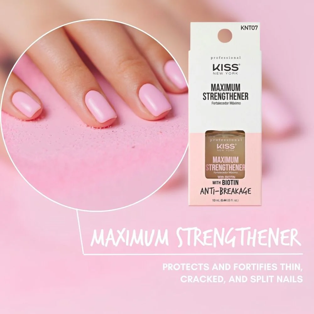 Kiss New York Nail Treatment - Maximum Strengthener - Image 2