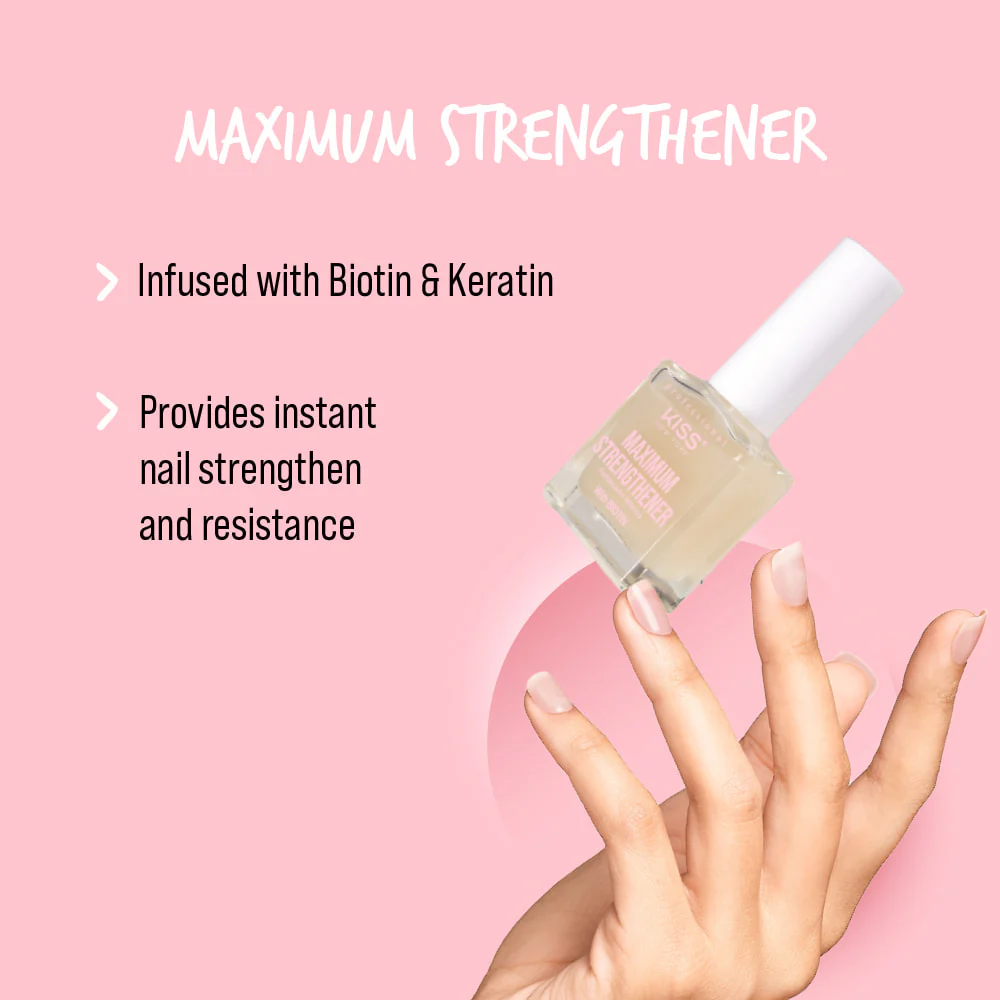 Kiss New York Nail Treatment - Maximum Strengthener - Image 3