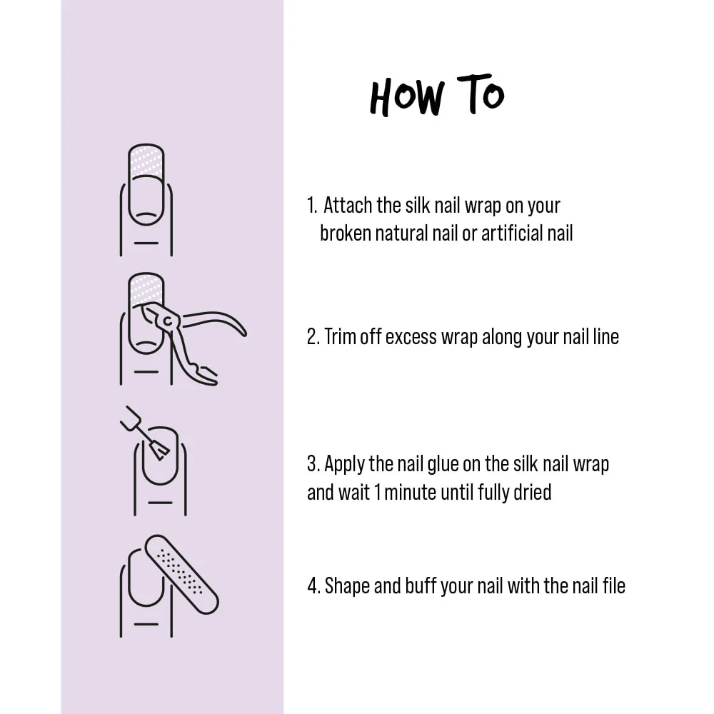 Kiss New York Nail Treatment - Nail Repair Kit For Damaged Or Weak Nails - Image 3