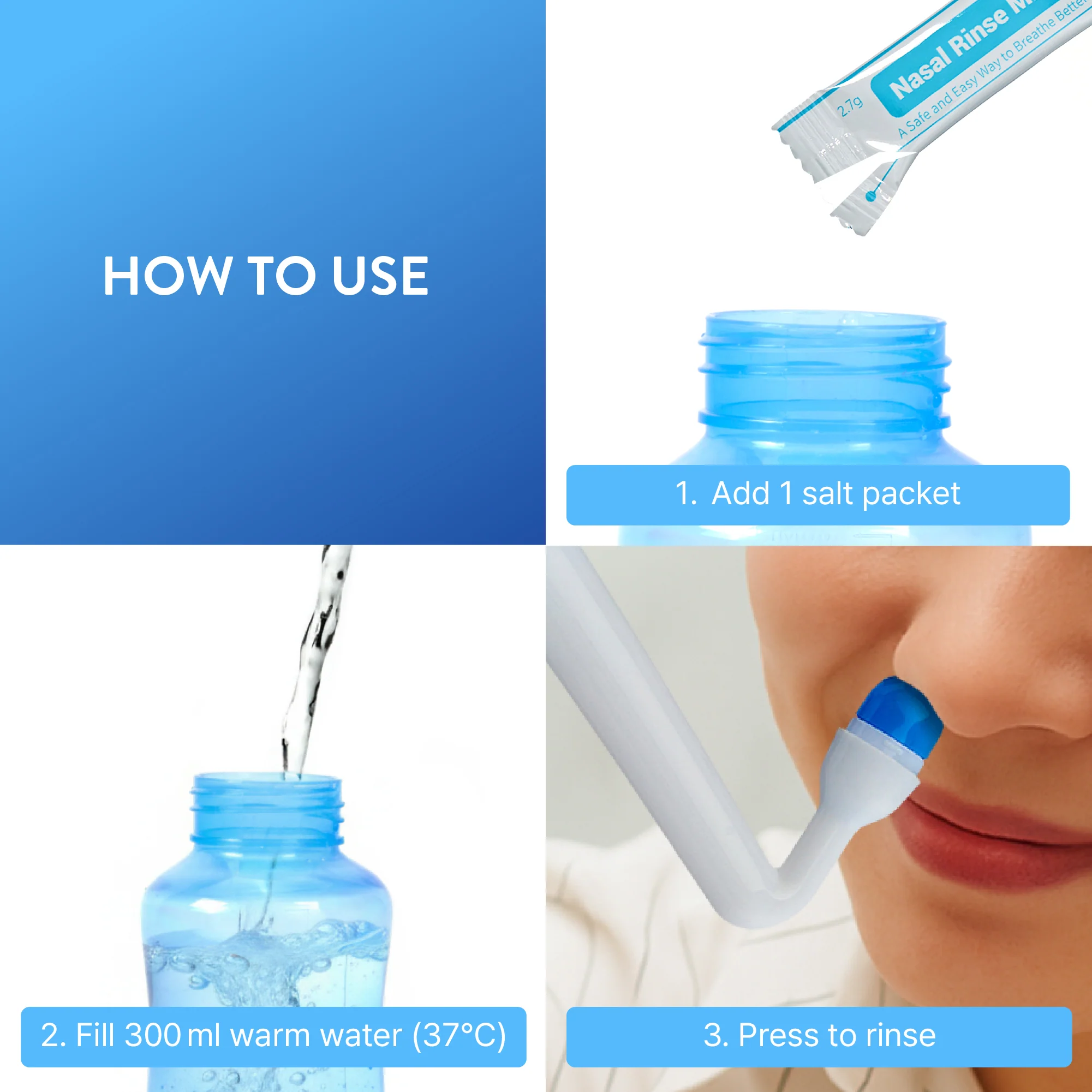 éclat Nasal Rinse Kit – Gentle Pressure Nasal Irrigation with Smart Flow Control - Image 23