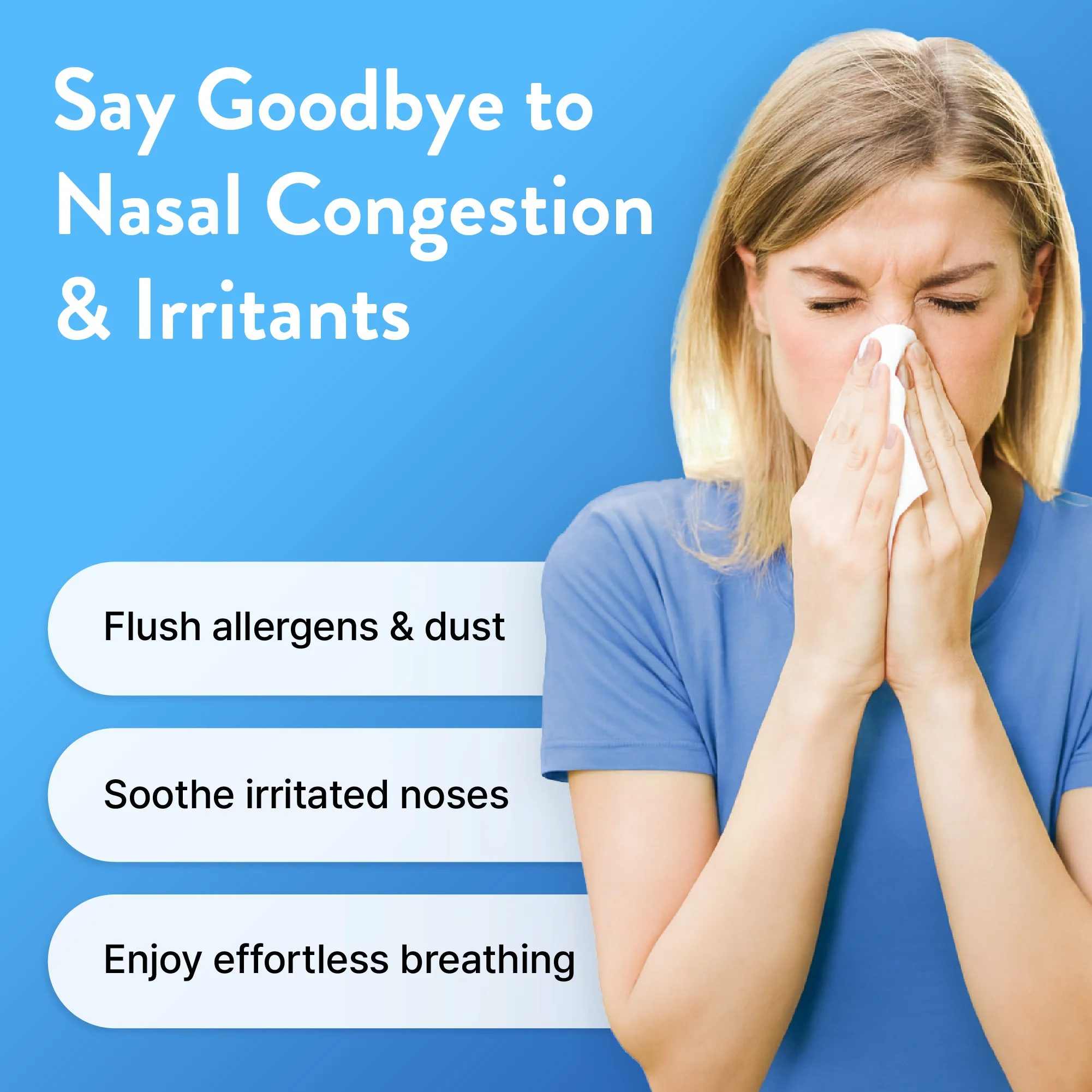 éclat Nasal Rinse Kit – Gentle Pressure Nasal Irrigation with Smart Flow Control - Image 28