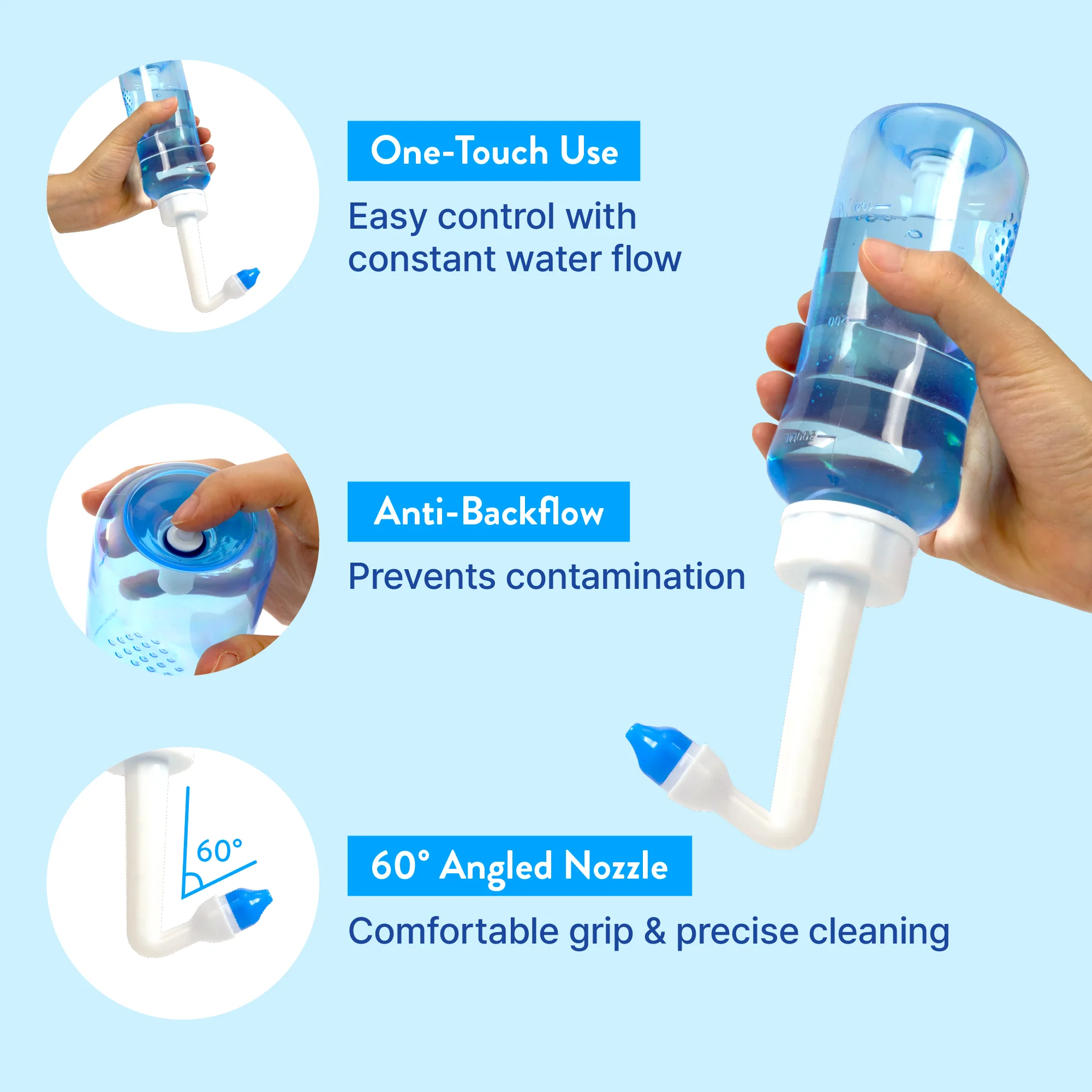 éclat Nasal Rinse Kit – Gentle Pressure Nasal Irrigation with Smart Flow Control - Image 30